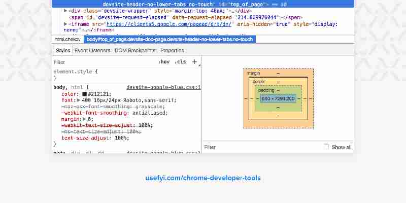 The Beginner’s Guide to Chrome Developer Tools