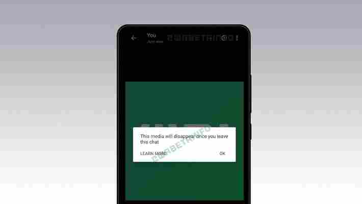 WhatsApp is reportedly working on ‘disappearing images’ — about fucking time